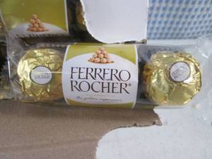 lot 182 image: (B-2) Box of 12 3-Packs Ferrero Roc...