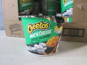 lot 184 image: (C-3) Case 12 Cups Cheetos Mac N C...