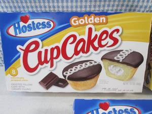 lot 187 image: (B-3) 3 Boxes Hostess Golden Cup Ca...