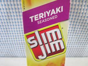 lot 191 image: (B-3) Box of 24 Slim Jim Teriyaki S...