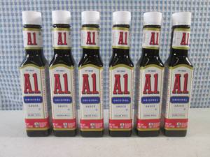 lot 206 image: (B-3) 6 Bottles A1 Steak Sauce 5oz ...