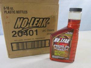 lot 289 image: (CSB) 6 Bottles No Leak Engine Oil ...