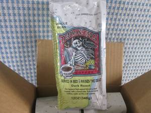 lot 317 image: (C-1) Box of 6 Bags Whole Bean Dead...