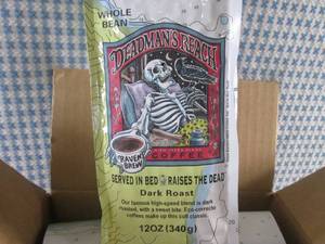 lot 319 image: (C-1) Box of 6 Bags Whole Bean Dead...