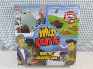 lot 337 image: (CS) Wild Kratts Habitat Memory Gam...