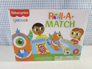 lot 343 image: (CS) Fisher-Price Games Roll-A-Matc...