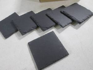 lot 359 image: (BS) Lot of 6 6pc Black Slate Coast...
