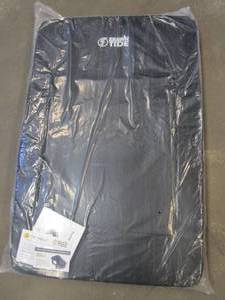 BRAWNTIDE Stadium Seat with Back Support - Comfy Cushion, Thick Padding, 2 Steel Bleacher Hooks, 4 Pockets (OUT OF BOX)