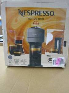 Nespresso Vertuo Next Coffee and Espresso Machine by DeLonghi,1100 Milliliters, Dark Grey (OPEN BOX)