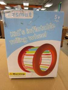 Tzsmat Kids Inflatable Rolling Wheel (OPEN BOX)