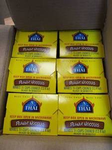 6 pack A Taste Of Thai Peanut Noodles - Quick Meal