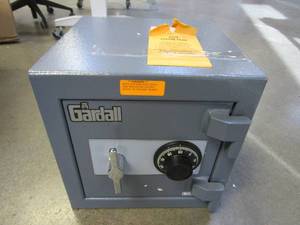 Gardall LC1414-G-C w Commercial Light Duty Safe with Mechanical Combination Lock, Grey (OUT OF BOX)
