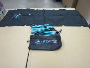FE Active Folding Camping Cot - Lightweight, Compact & Portable Camping Bed