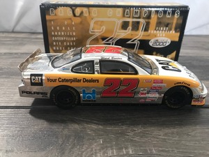 lot 17 image: 2000 NASCAR Racing Champions Ward Burton #22 124 scale die cast stock car