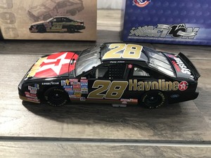 lot 26 image: 1990 NASCAR Action Davey Allison #28  Havoline 124 scale die cast stock car