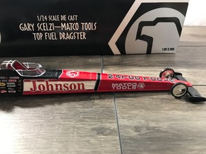 lot 44 image: 2000 MATCO Tools Gary Scelzi 124 scale die cast top fuel dragster