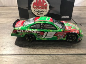 lot 55 image: 2001 NASCAR MAC Tools Casey Atwood #19  Mountain Dew 124 scale die cast stock car