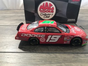 lot 56 image: 2001 NASCAR MAC Tools Casey Atwood #19  Updated Version 124 scale die cast stock car