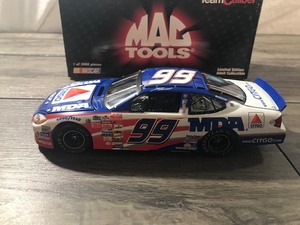 lot 62 image: 2001 NASCAR MAC Tools Jeff Burton #99 Citgo  MDA 124 scale die cast stock car