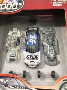 lot 71 image: 2000 Nascar Car Jeff Burton Racing 164 Die Cast Model Kit Skill 1 Exide #99