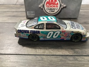 lot 75 image: 1999 NASCAR MAC Tools Buckshot Jones #00  Crown Fiber 124 scale die cast stock car