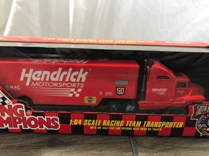 lot 79 image: 1998 NASCAR Racing Champions Team Hendrick Motorsports &nbsp164 scale die cast transporter