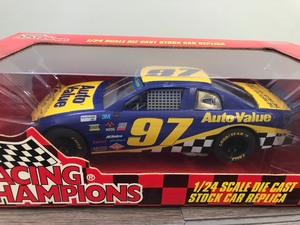 lot 129 image: Darrell Waltrip #97 AUTO VALUE 1997 EDITION RACING CHAMPIONS 124 SCALE