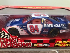 lot 132 image: 1997 Racing Champions NASCAR 124 Diecast #94 Ron Barfield New Holland Ford