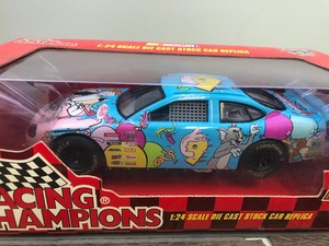 lot 135 image: 1998 NASCAR Racing Champions 124 Scale Die Cast Stock Car Replica #9 Lake Speed Nascar  Cartoon Network Happy Birthday NASCAR