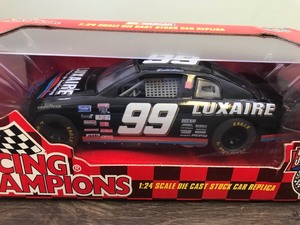 lot 139 image: 1998 NASCAR Racing Champions Glenn Allen #99  Luxaire Heating and Air Conditioning 124 scale die cast stock car