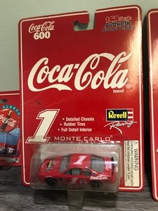 lot 187 image: 3 - Coca Cola die cast 164 scale collectible cars in packages