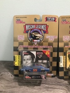 lot 197 image: 5 - 1998 Racing Champions NASCAR Legends Commemorative Series 164 scale die cast stock cars still in packages