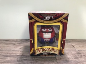 lot 253 image: M&Ms Nutcracker Chocolate Candy Dispenser Red