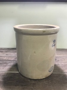 lot 294 image: Vintage 2 gallon Red Wing crock made in Minnesota