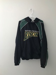 lot 319 image: North Dakota State University Bison pull over spring jacket