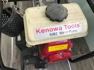 lot 329 image: Kenowa Tools 50B2 Water Pump