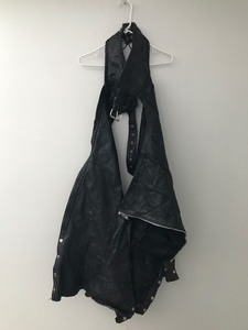 lot 333 image: Motorcycle leather chaps size XL