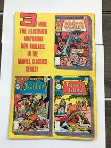 lot 374 image: Marvel Classic Comics - The last of the Mohicans