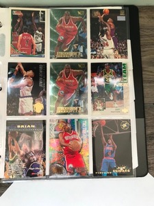 lot 392 image: Binder full of Basketball cards