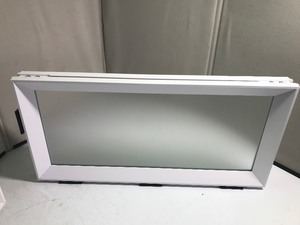 lot 416 image: 2 - Aluminum framed frosted windows