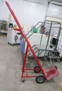 Tall 7 foot 2 wheeler - needs weld