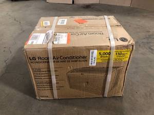 LG Electronics  5,000 BTU 115-Volt Window Air Conditioner LW5016 in White  Customer returns Review all pictures