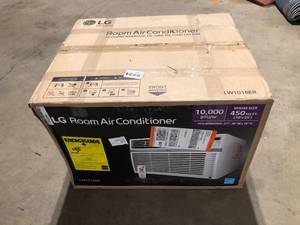 LG Electronics  10,000 BTU 115-Volt Window Air Conditioner LW1016ER with ENERGY STAR and Remote in White Open Box