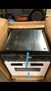Summit Appliance  24 in. Single Gas Wall Oven in White Customer returns Review all pictures