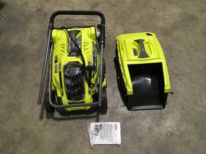 RYOBI  16 in. 13 Amp Corded Electric Walk Behind Push Mower Customer returns Review all pictures