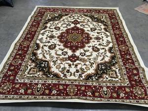 Well Woven  Barclay Medallion Kashan Ivory 8 ft. x 10 ft. Traditional Area Rug Customer returns Review all pictures