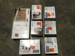Mix lot of Moen Bathroom and Kitchen Faucets, Customer returns Review all pictures