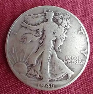 1946 Walking Liberty Half Dollar