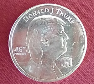Donald Trump 1 Oz. Silver Round