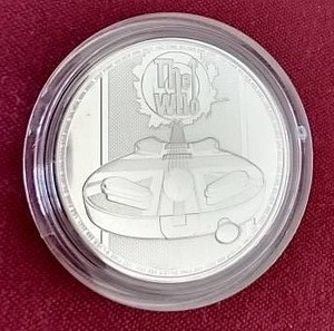 2021 Great Britain 1 Oz. Silver The Who Coin